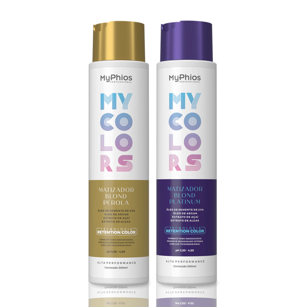MyColors - Kit Matizadores Pérola e Platinum