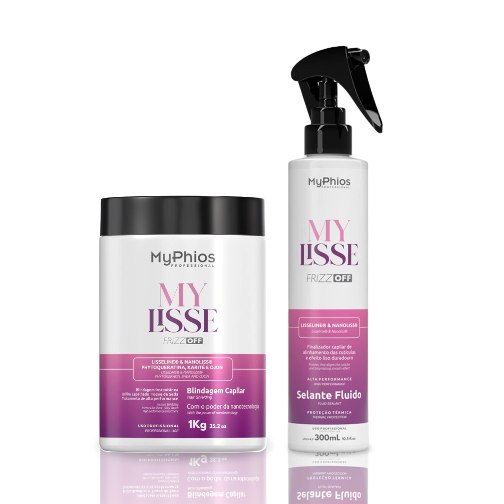 Máscara Blindagem 1kg + Protetor Térmico MyLisse
