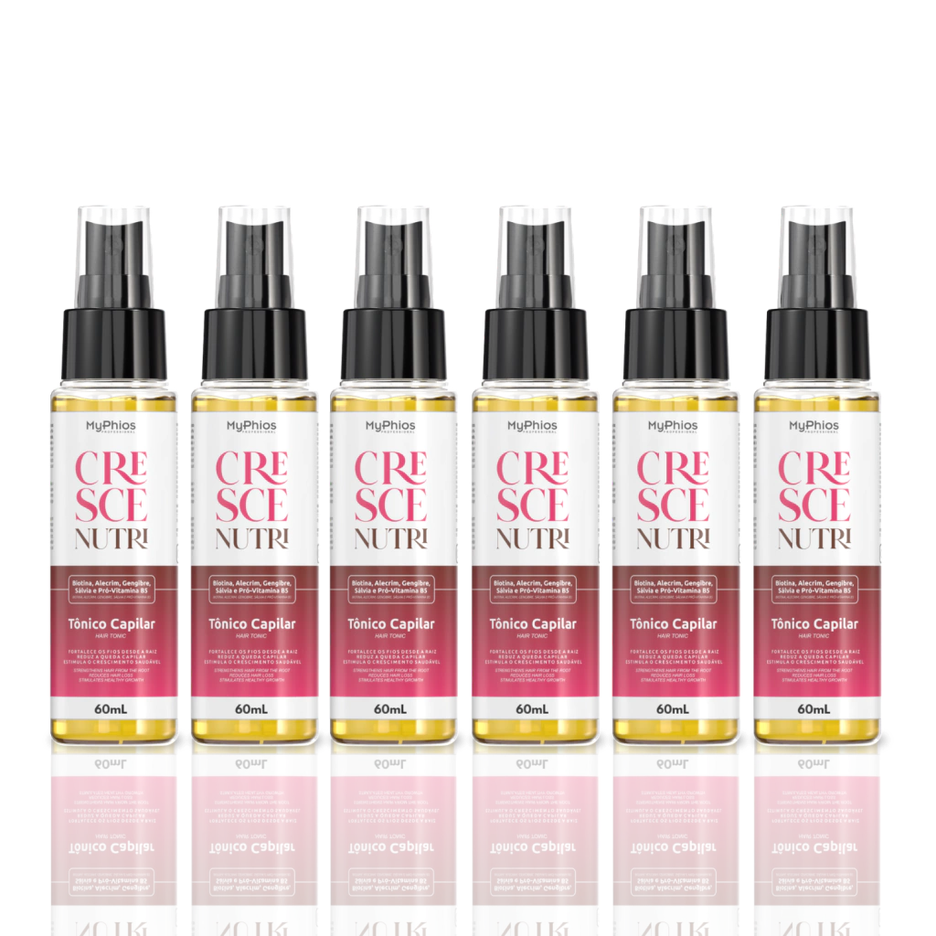 Tônico Capilar Cresce Nutri 60ml - 6 Unidades