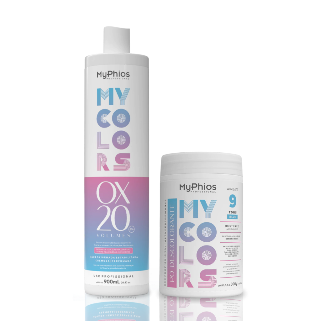 MyColors - Kit OX 20 Volumes + Pó Descolorante