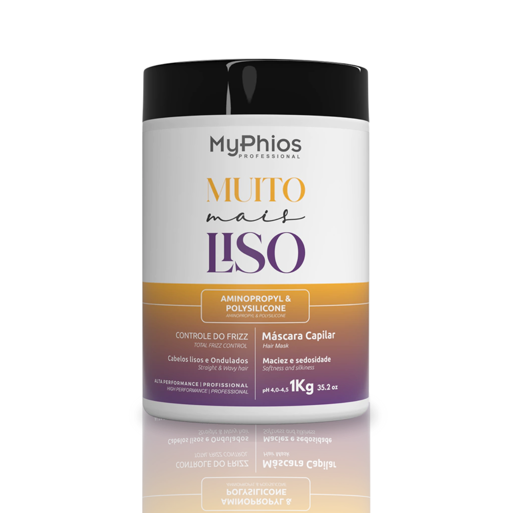 Muito Mais Liso - Máscara Hidratação Capilar 1Kg