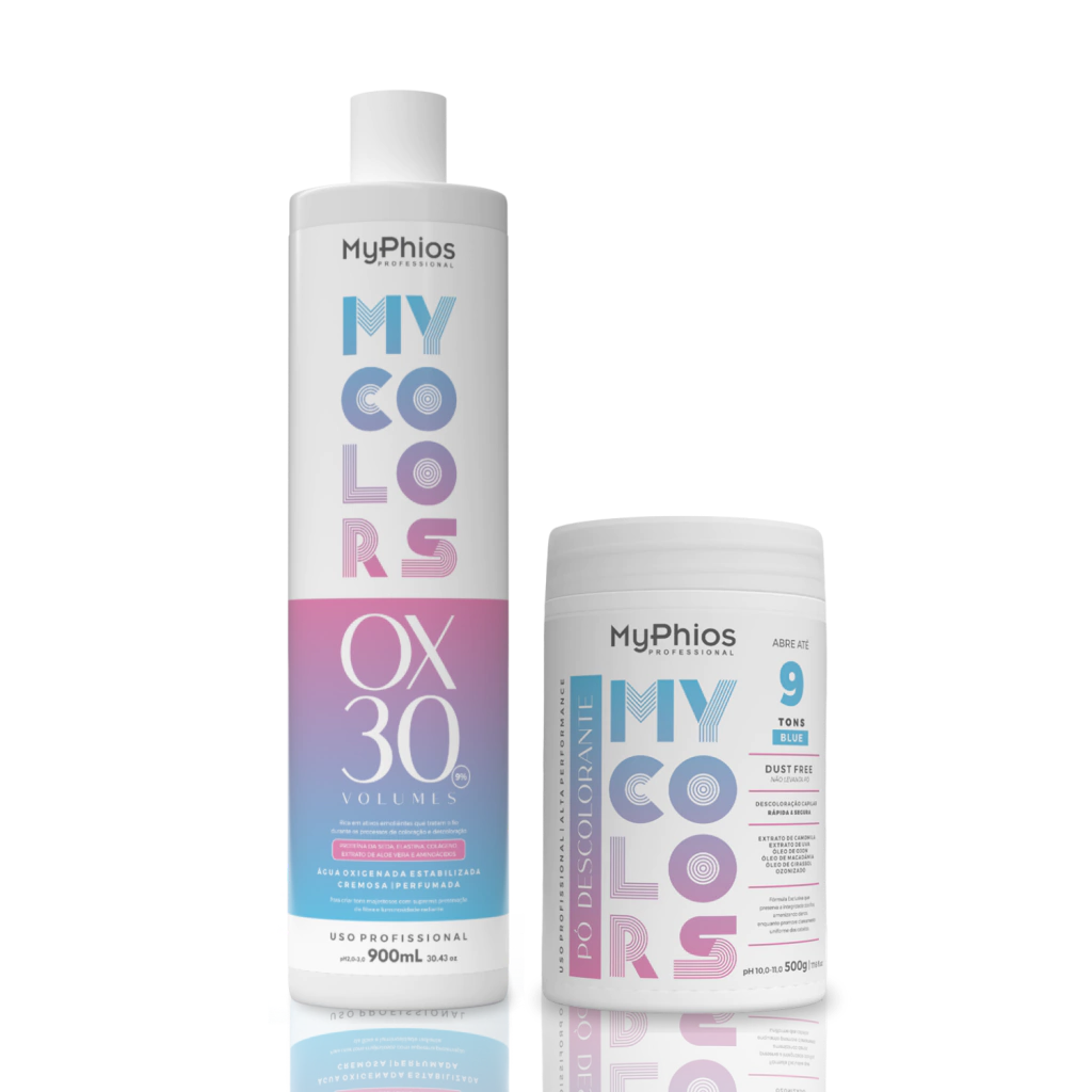 MyColors - Kit OX 30 Volumes + Pó Descolorante