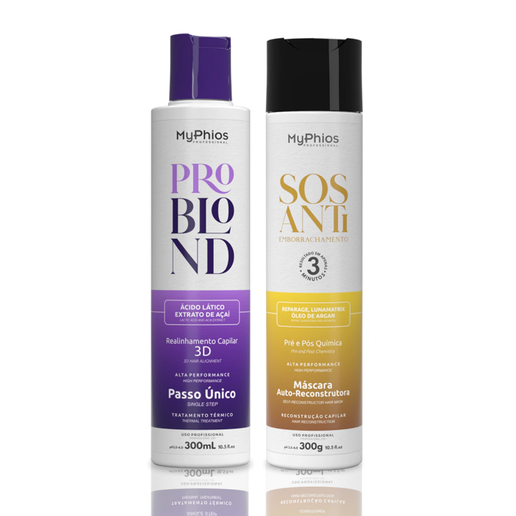ProBlond 300mL Passo Único + SOS 300g