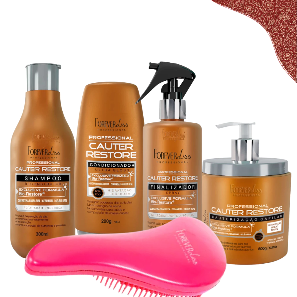Kit Cauterização Cauter Restore Completo - Forever Liss