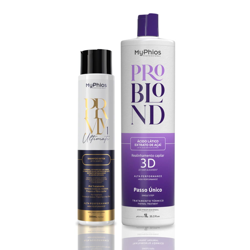 Shampoo Detox 500mL + ProBlond 1L