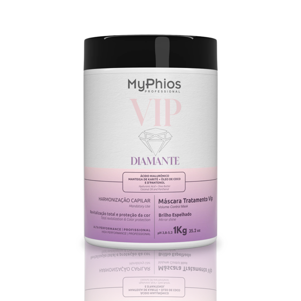 VIP Diamante - Máscara Harmonização Capilar 1Kg