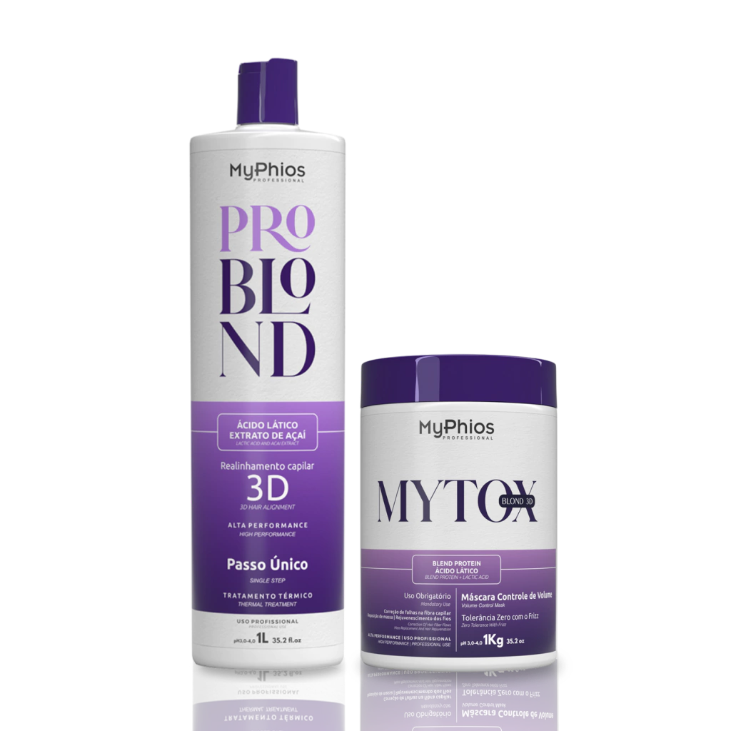 ProBlond 1L Passo Único + MyTox Blond 1Kg