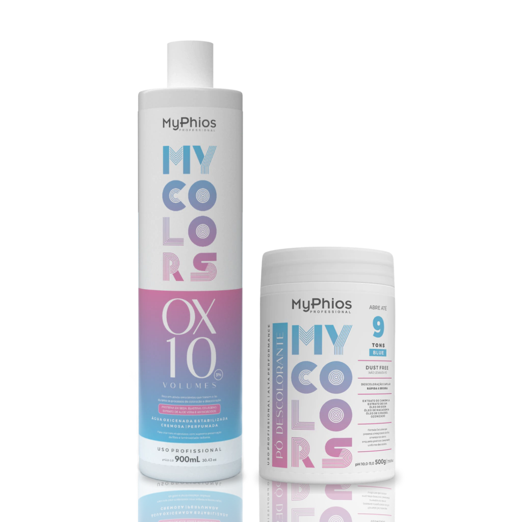 MyColors - Kit OX 10 Volumes + Pó Descolorante