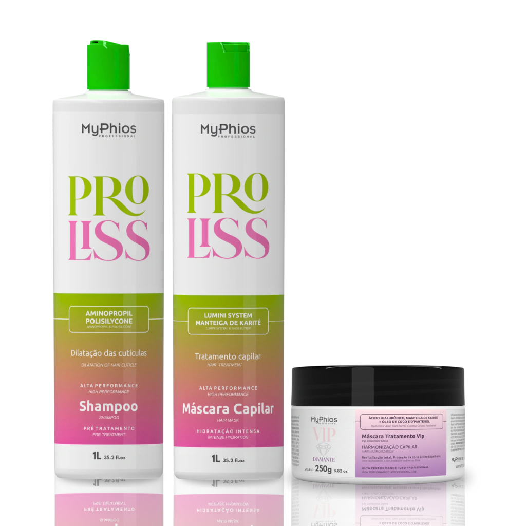 Kit ProLiss 1L + VIP Diamante 250g