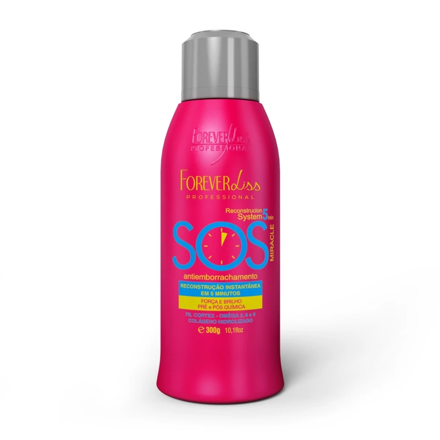 Reconstrutor SOS Antiemborrachamento 300ml - Forever Liss (Opção 1)