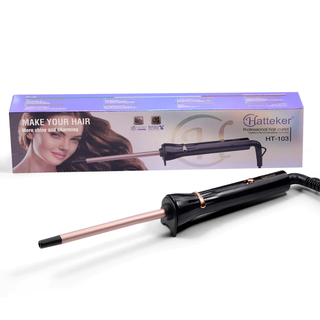 Modelador de Cachos BabyLiss Cerâmica Cachos Finos Aquecimento Rápido