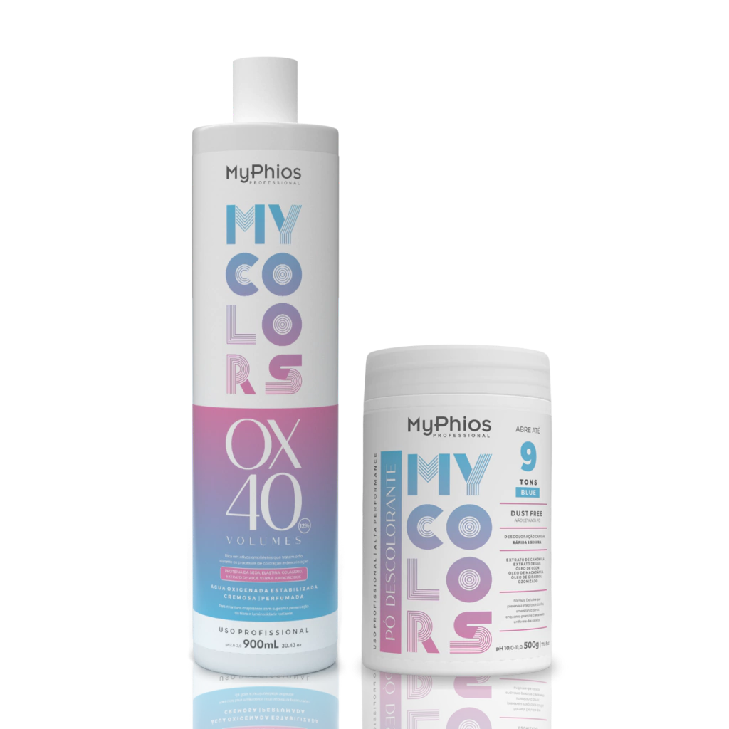 MyColors - Kit OX 40 Volumes + Pó Descolorante